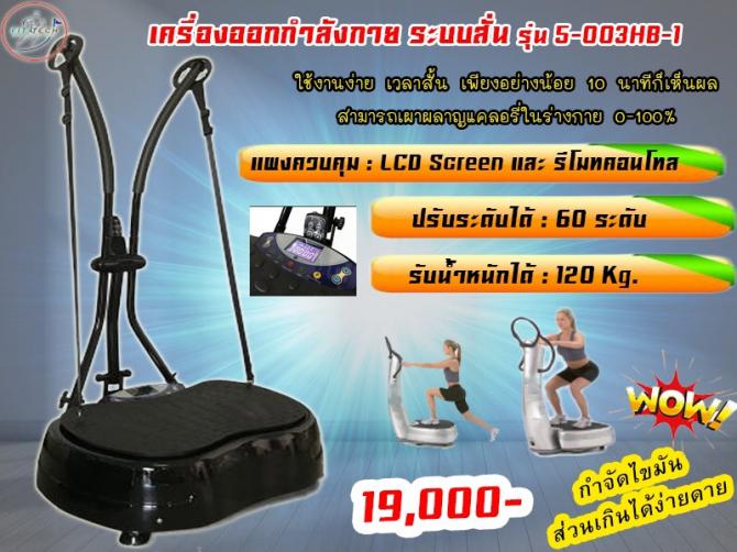 เครื่องออกกำลังกาย แบบสั่น รุ่น 5-003HB1